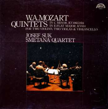 LP Wolfgang Amadeus Mozart: Quintets In C Minor, KV406 (516b) & In E-Flat Major, KV614