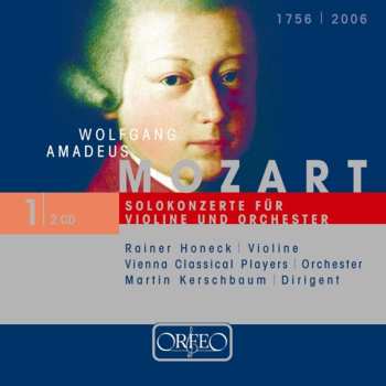 Album Wolfgang Amadeus Mozart: Solokonzerte Für Violin Und Orchester