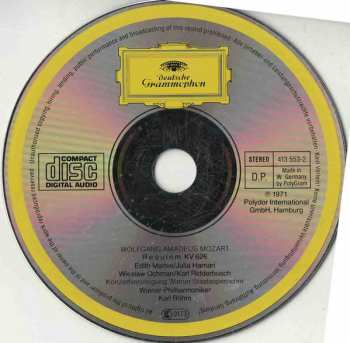 CD Wolfgang Amadeus Mozart: Requiem