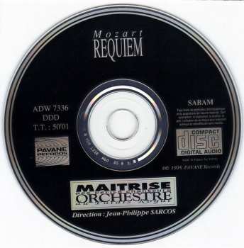 CD Wolfgang Amadeus Mozart: Requiem