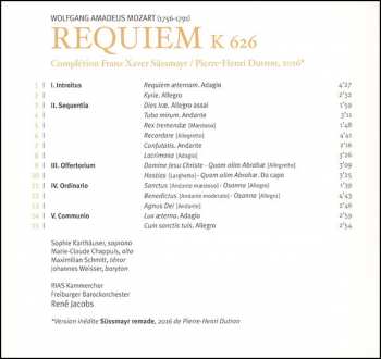 CD Wolfgang Amadeus Mozart: Requiem