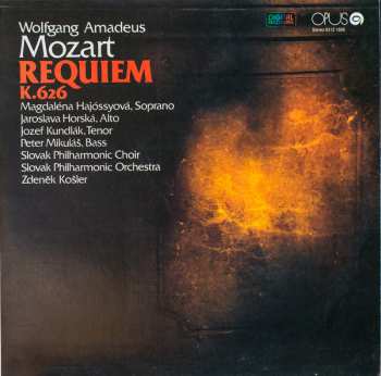 LP Wolfgang Amadeus Mozart: Requiem K.626