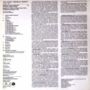 LP Wolfgang Amadeus Mozart: Requiem K.626
