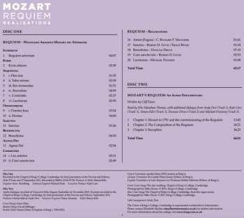 CD/SACD Wolfgang Amadeus Mozart: Requiem - Realisations