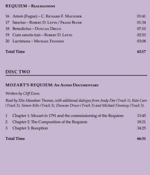 CD/SACD Wolfgang Amadeus Mozart: Requiem - Realisations