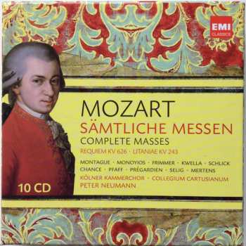 10CD/Doos Wolfgang Amadeus Mozart: Sämtliche Messen