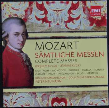 10CD/Doos Wolfgang Amadeus Mozart: Sämtliche Messen