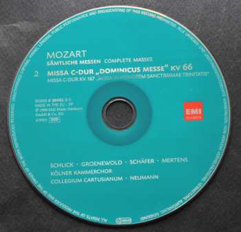 10CD/Doos Wolfgang Amadeus Mozart: Sämtliche Messen