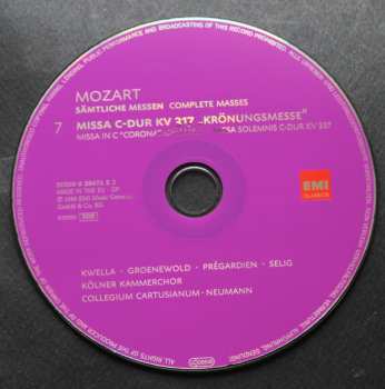 10CD/Doos Wolfgang Amadeus Mozart: Sämtliche Messen