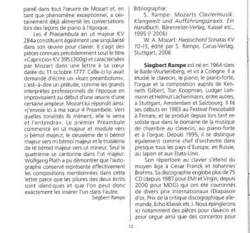 CD Wolfgang Amadeus Mozart: Complete Clavier Works = Sämtliche Klavierwerke Vol. 11