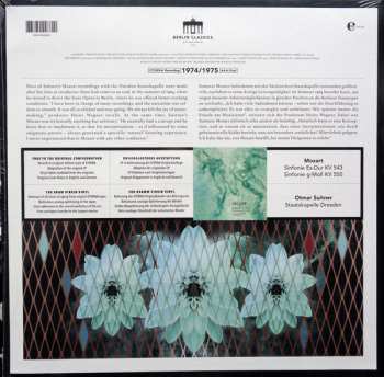 LP Wolfgang Amadeus Mozart: Sinfonie Es-Dur KV 543 / Sinfonie G-moll KV 550