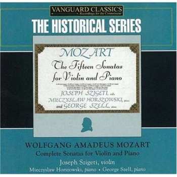4CD Wolfgang Amadeus Mozart: Sonaten Für Violine & Klavier