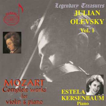 5CD/Doos Wolfgang Amadeus Mozart: Vol. 1 : Complete works For Violin And Piano