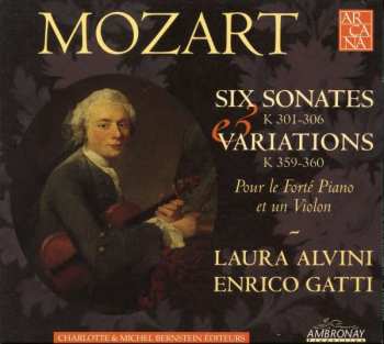 2CD Wolfgang Amadeus Mozart: Sonaten Für Violine & Klavier