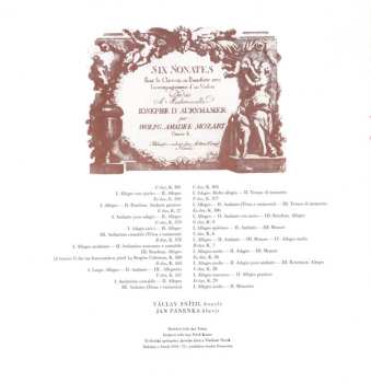 4LP/Doos Wolfgang Amadeus Mozart: Sonáty Pro Housle A Klavír 2