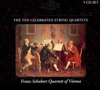 5CD/Doos Wolfgang Amadeus Mozart: The Ten Celebrated String Quartets