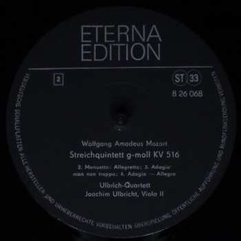 LP Wolfgang Amadeus Mozart: Streichquintett C-moll KV 406 / Streichquintett G-moll KV 516