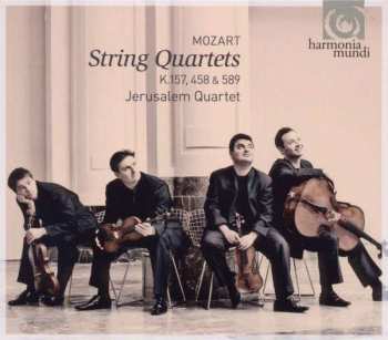 CD Wolfgang Amadeus Mozart: String Quartets K.157, 458 & 589