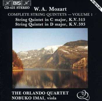CD Wolfgang Amadeus Mozart: String Quintet In C Major, K.V. 515 / String Quintet In D Major, K.V. 593