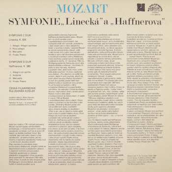 LP The Czech Philharmonic Orchestra: Symfonie „Linecká“ A „Haffnerova“