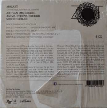 6CD/Doos Wolfgang Amadeus Mozart: Symphonies, Concertos & Sonatas