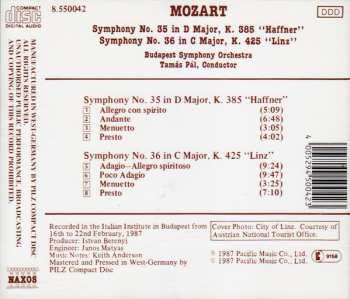 CD Wolfgang Amadeus Mozart: Symphonies "Haffner" & "Linz"