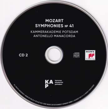 2CD Wolfgang Amadeus Mozart: Symphonies N° 39–41