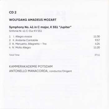 2CD Wolfgang Amadeus Mozart: Symphonies N° 39–41