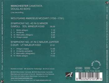 CD Wolfgang Amadeus Mozart: Symphonies No. 40 & No. 41 "Jupiter"
