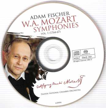 SACD Wolfgang Amadeus Mozart: Symphonies Vol. 1 (1764-67)