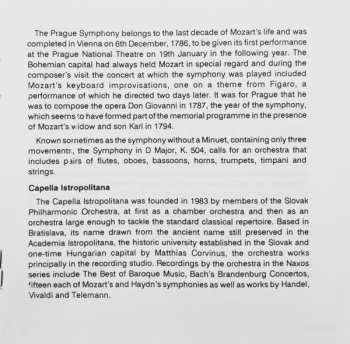 CD Wolfgang Amadeus Mozart: Symphony No. 38 'Prague', Symphonies Nos. 29 & 30