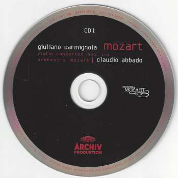 2CD Wolfgang Amadeus Mozart: The Violin Concertos | Sinfonia Concertante