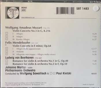 CD Ludwig van Beethoven: Violin Concerto, Op.64 / Violin Concerto No. 3/ Two Romances