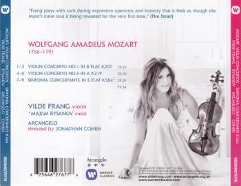 CD Wolfgang Amadeus Mozart: Violin Concertos 1 & 5 • Sinfonia Concertante