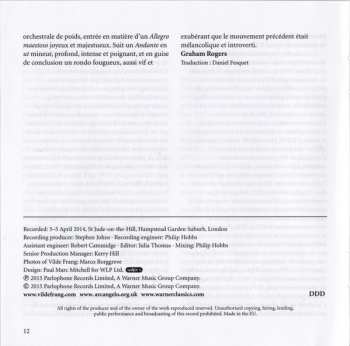 CD Wolfgang Amadeus Mozart: Violin Concertos 1 & 5 • Sinfonia Concertante