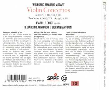 2CD Wolfgang Amadeus Mozart: Violin Concertos