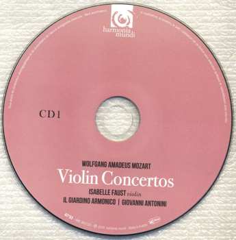 2CD Wolfgang Amadeus Mozart: Violin Concertos