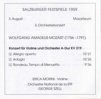 2CD/Doos Arthur Grumiaux: Violinkonzert A-Dur KV 219