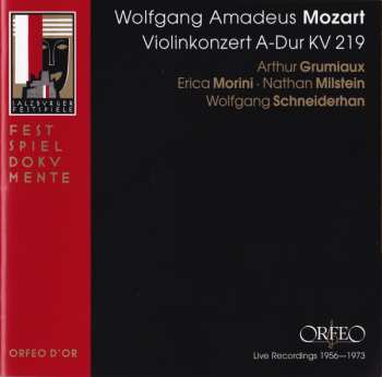 2CD/Doos Arthur Grumiaux: Violinkonzert A-Dur KV 219
