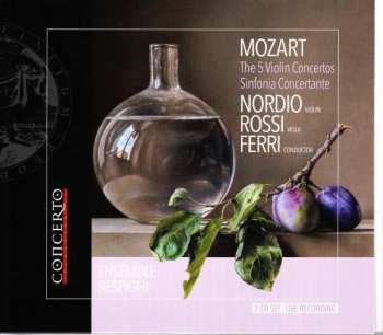 2CD Wolfgang Amadeus Mozart: Violinkonzerte Nr.1-5