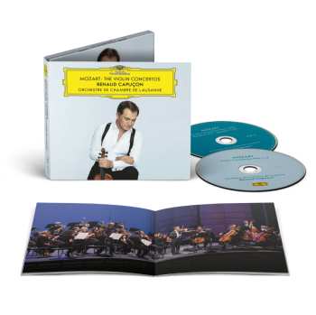 2CD Wolfgang Amadeus Mozart: Violinkonzerte Nr.1-5