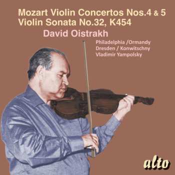 CD Wolfgang Amadeus Mozart: Violinkonzerte Nr.4 & 5