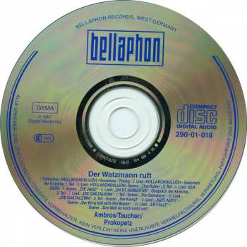 CD Wolfgang Ambros: Der Watzmann Ruft
