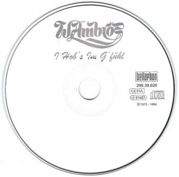 CD Wolfgang Ambros: I Hob's Im G'fühl