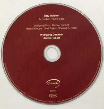CD Wolfgang Dimetrik: Titty Twister - Accordion Meets Viola