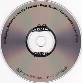 2CD Wolfgang Mitterer: Radio Fractal / Beat Music - Donaueschingen 2002