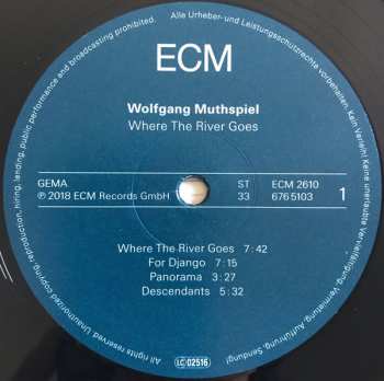 LP Wolfgang Muthspiel: Where The River Goes