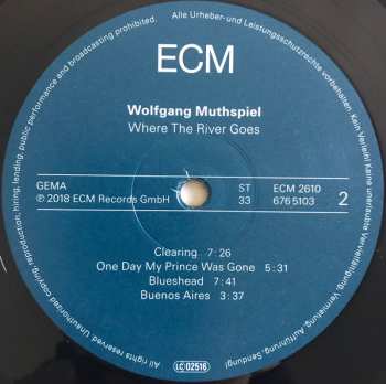 LP Wolfgang Muthspiel: Where The River Goes