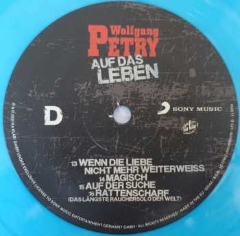2LP Wolfgang Petry: Auf Das Leben LTD | NUM | CLR