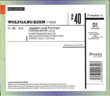 CD Wolfgang Rihm: #40 | Jagden Und Formen
